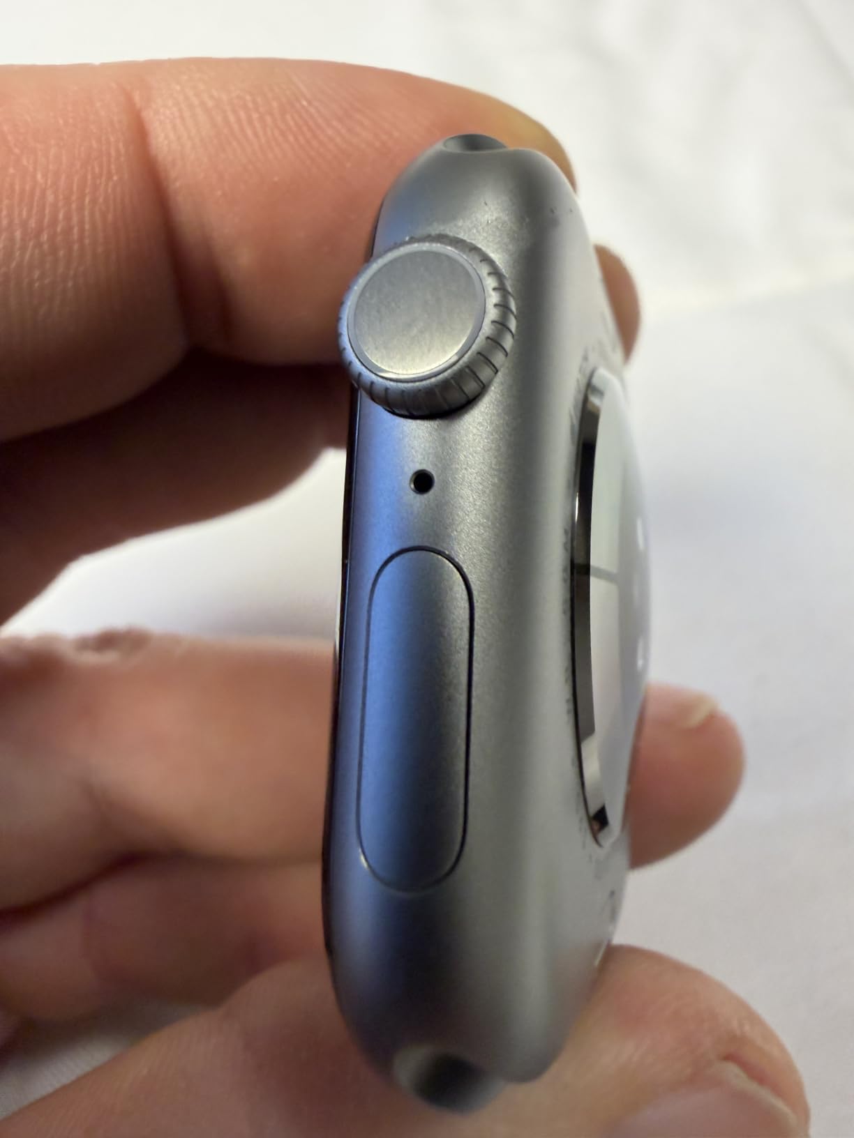 Apple Watch Series 11 GPS 46mm Smartwatch Silber Nebelviolett