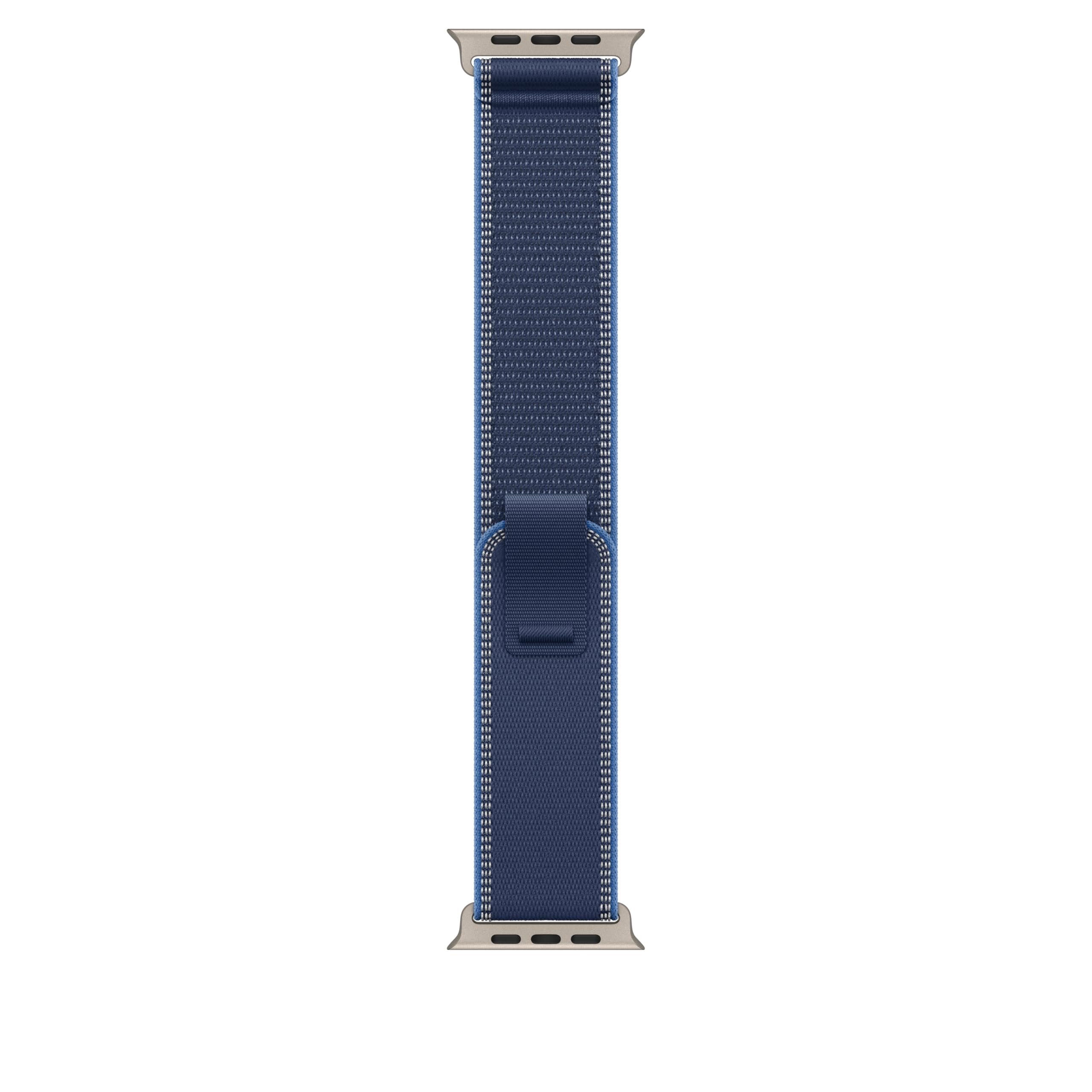 Apple Watch Trail Loop Armband 49mm Blau S/M Textil