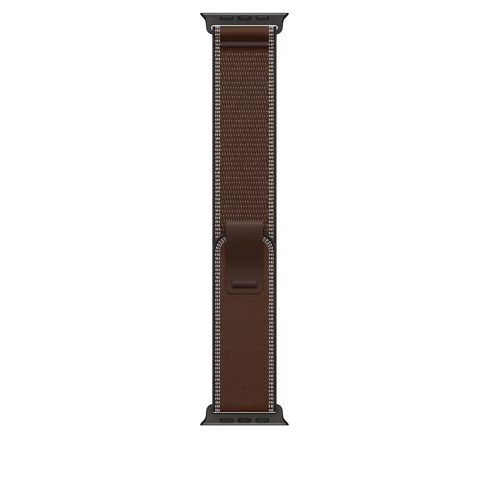 Apple Watch Trail Loop Armband 49 mm Dunkelumbra M/L
