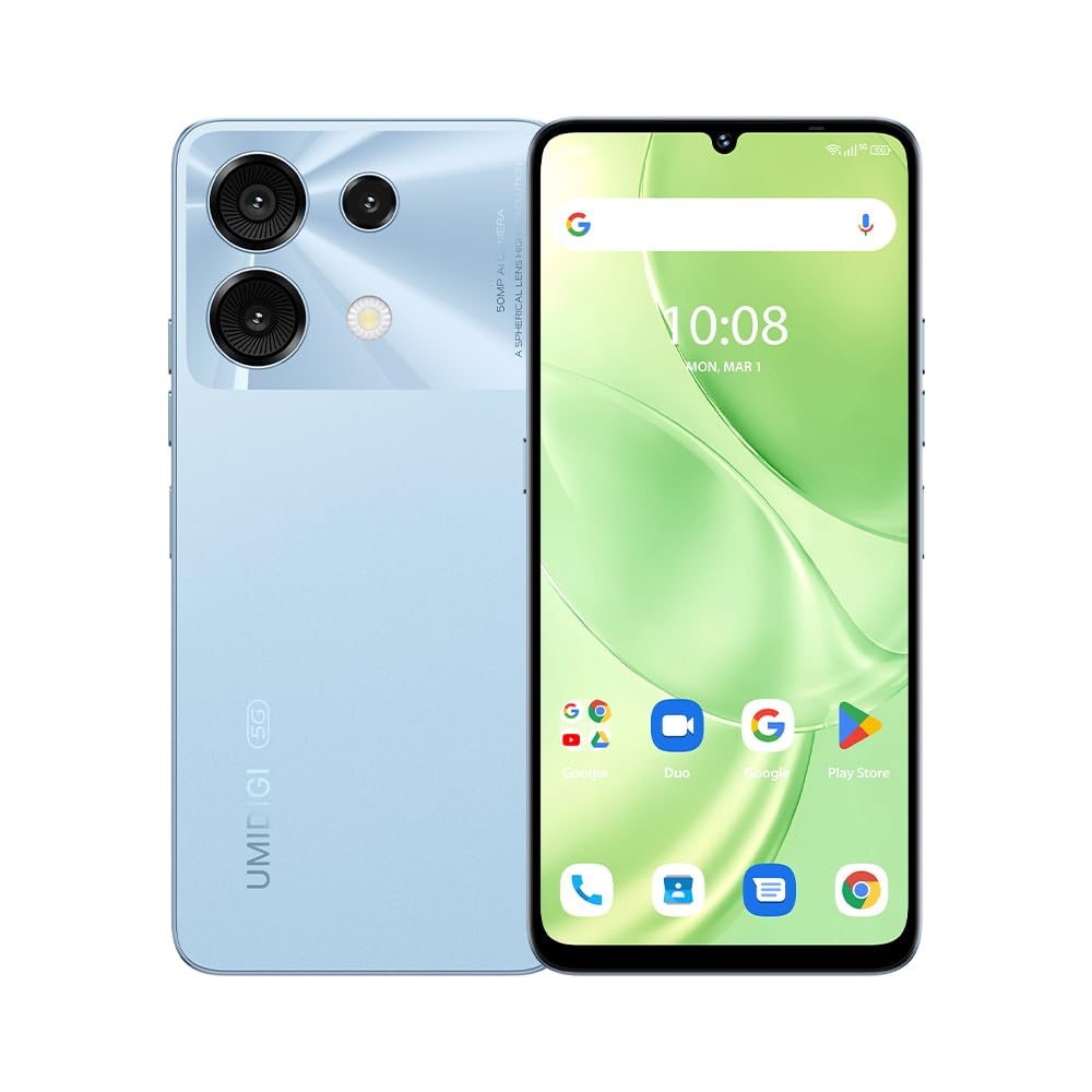 UMIDIGI Note 100 5G Smartphone 12GB 128GB 6,8 Zoll 120Hz