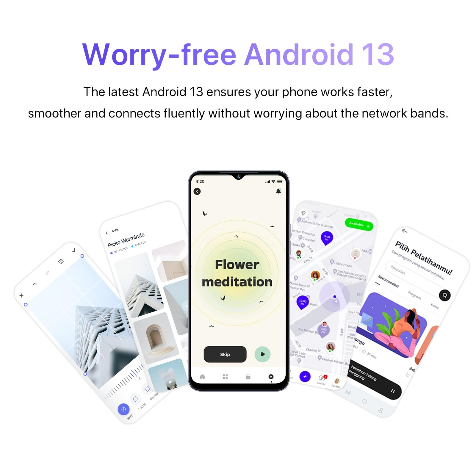 UMIDIGI G5 G&C Smartphone ohne Vertrag 128GB 50MP