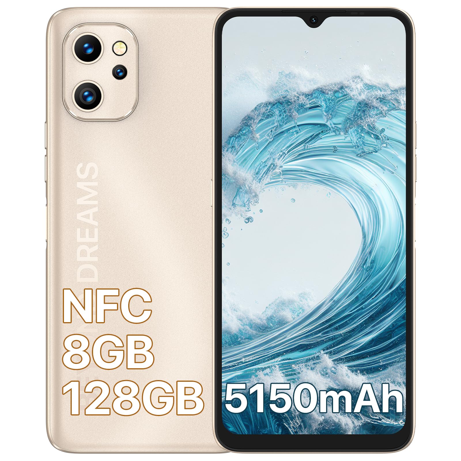 UMIDIGI F3 Handy ohne Vertrag 6,7" 48MP NFC 128GB