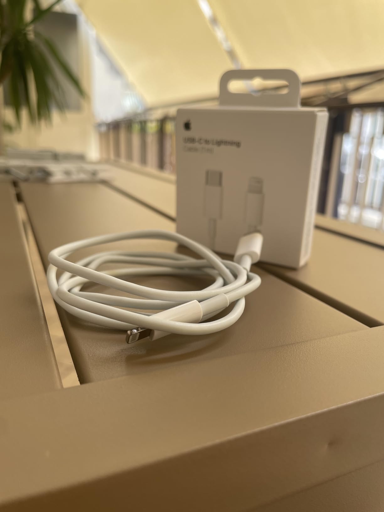 Apple USB-C auf Lightning Kabel 1m Weiß Schnellladung