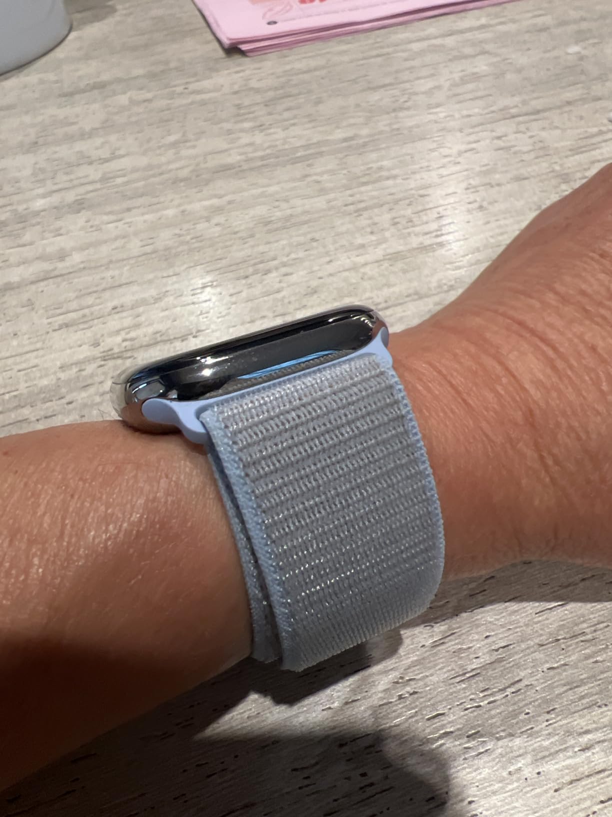 Apple Watch Sport Loop 46mm Armband Cantaloupe One Size Nylon