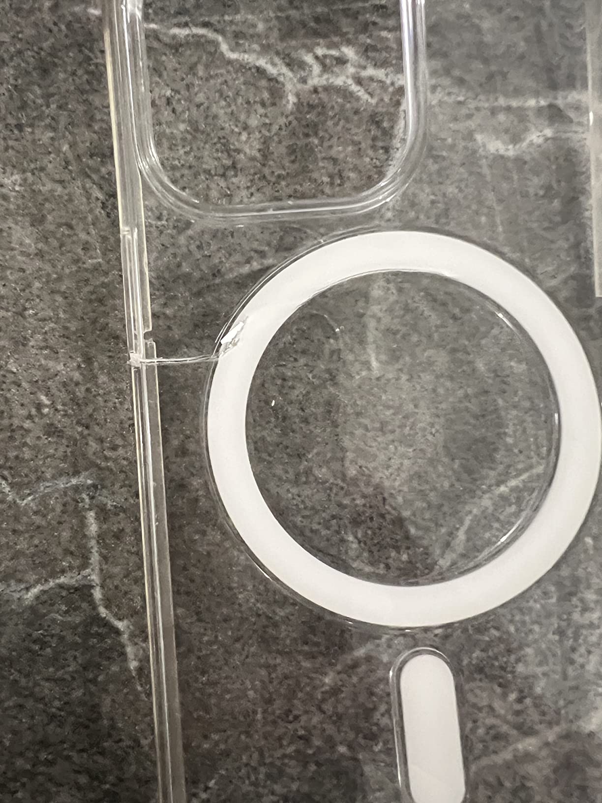 Apple Clear Case MagSafe Hülle iPhone 13 Pro transparent