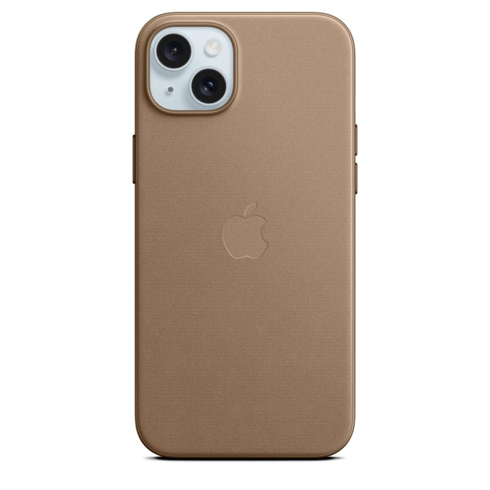 Apple iPhone 15 Plus Feingewebe Case MagSafe Pazifikblau
