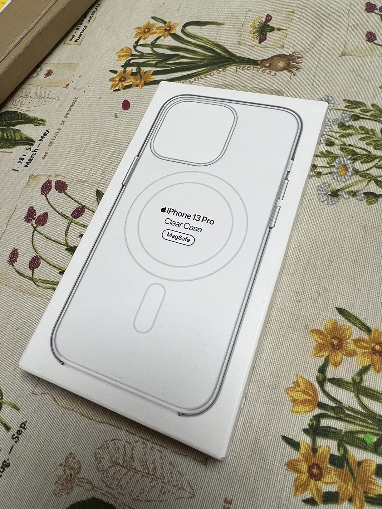 Apple Clear Case MagSafe Hülle iPhone 13 Pro transparent