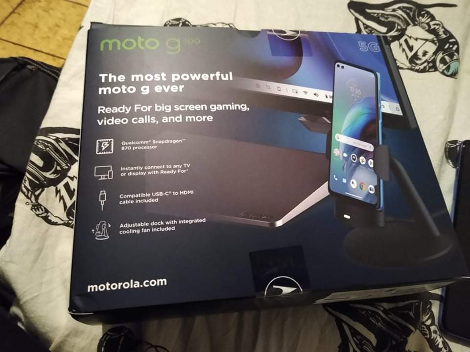 Motorola moto g100 Smartphone 128GB Grau