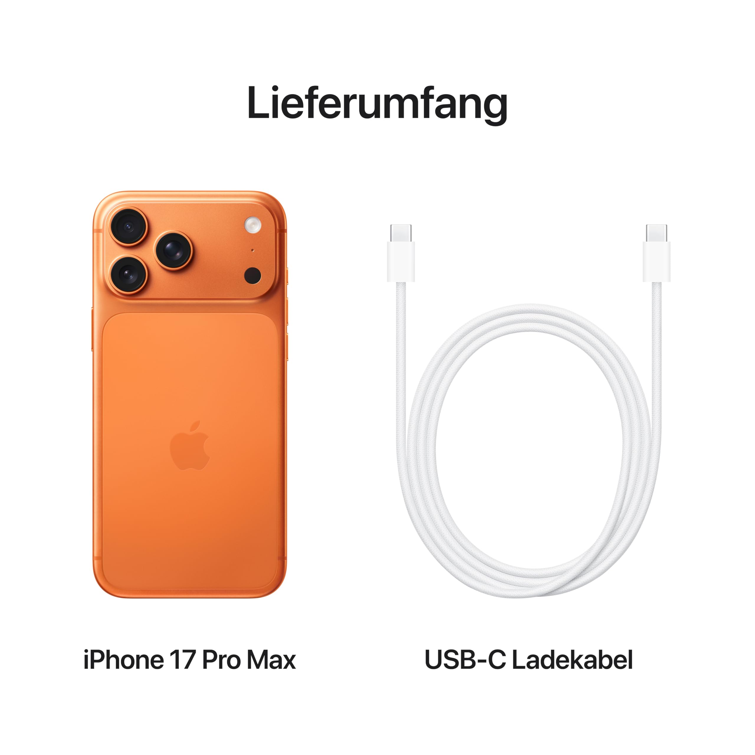 Apple iPhone 17 Pro Max 256 GB Smartphone Orange