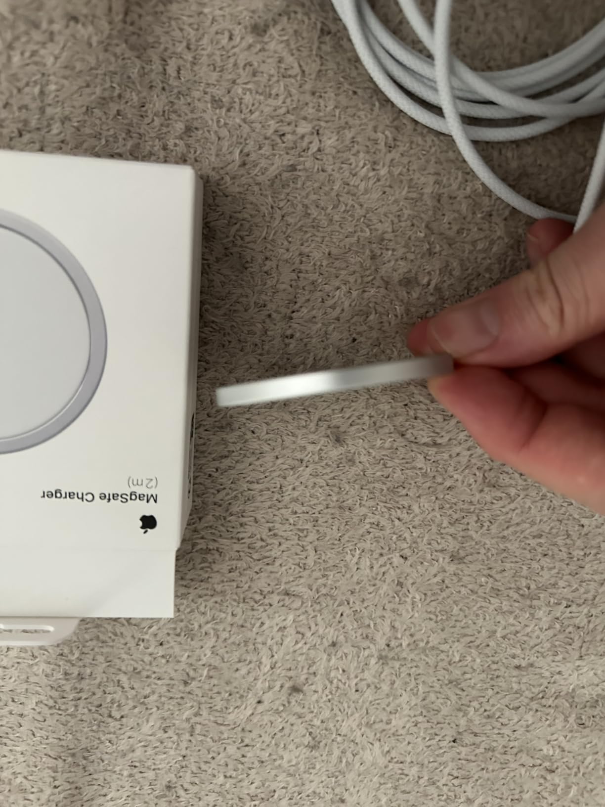 Apple MagSafe Ladegerät 2 m kabellos 25 W