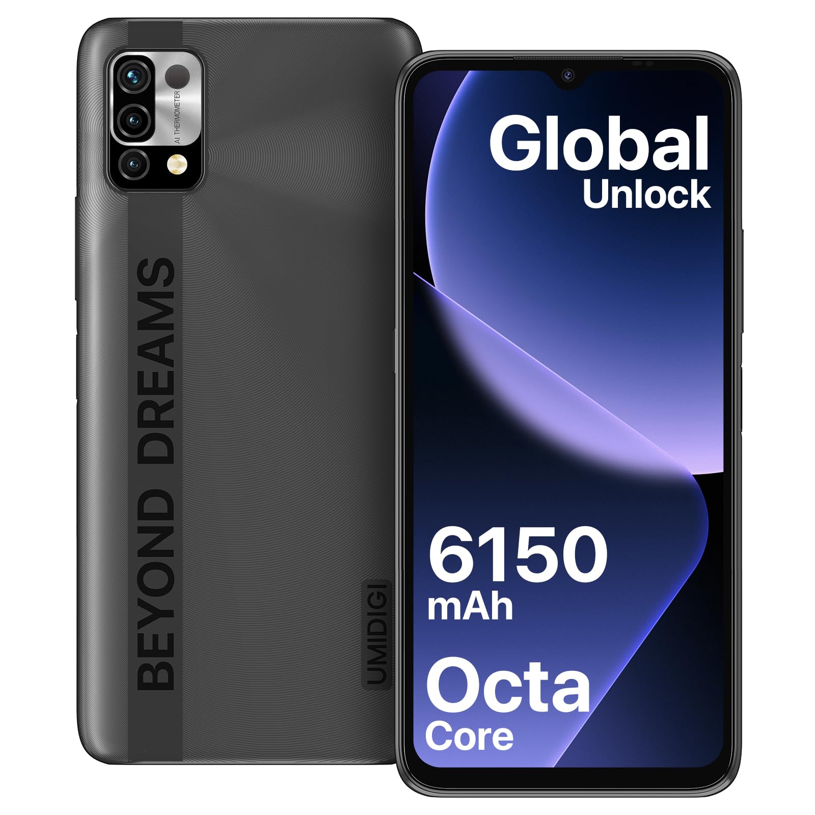 Umidigi Power 5S Smartphone 3GB 64GB Schwarz 6150mAh