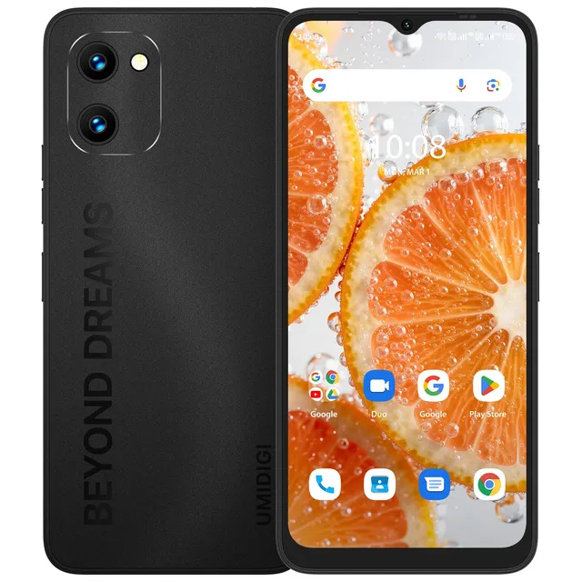 UMIDIGI G1 Plus Smartphone 32GB Android 13 Schwarz