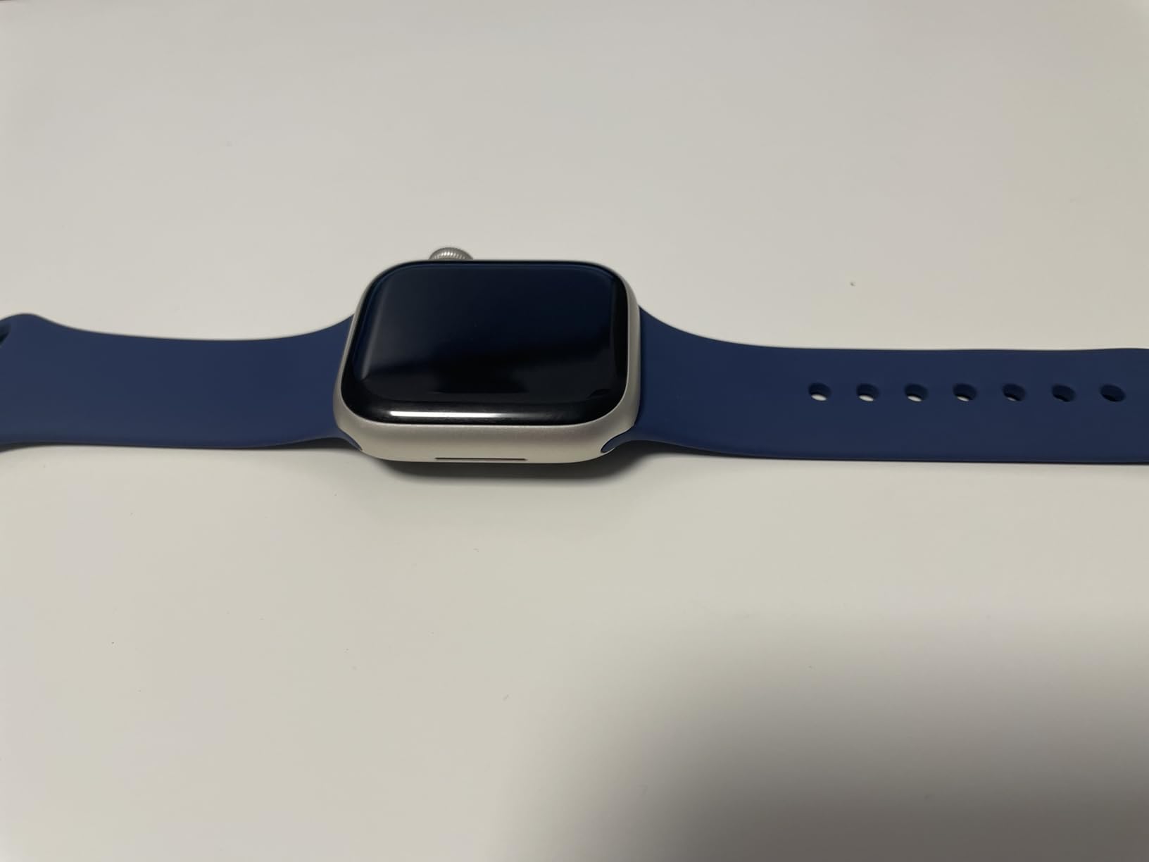 Apple Watch Sportarmband 40 mm Maritimblau S/M Armband Fluorelastomer