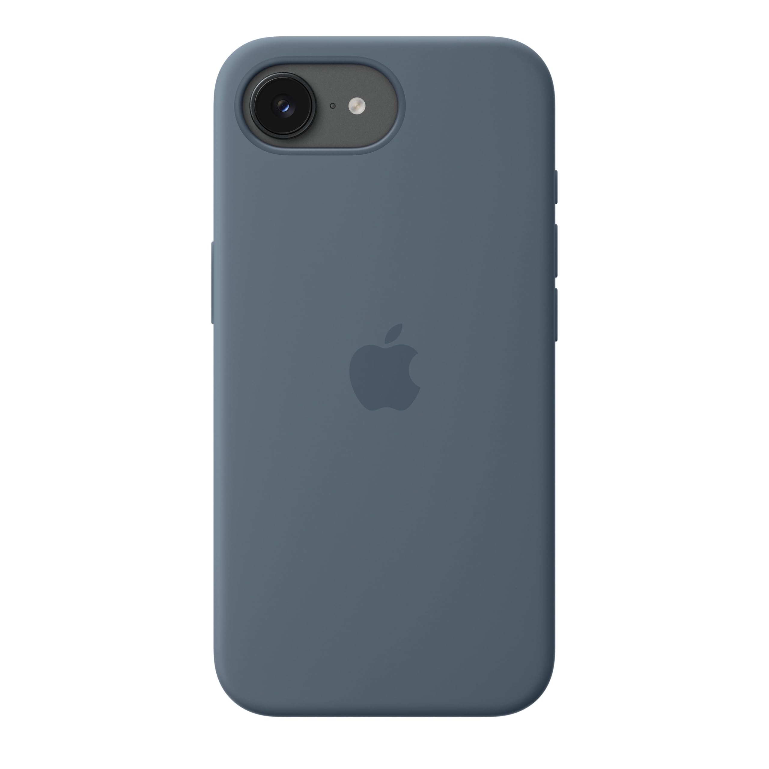 Apple iPhone 17e Silikon Case Hülle Maritimblau MagSafe