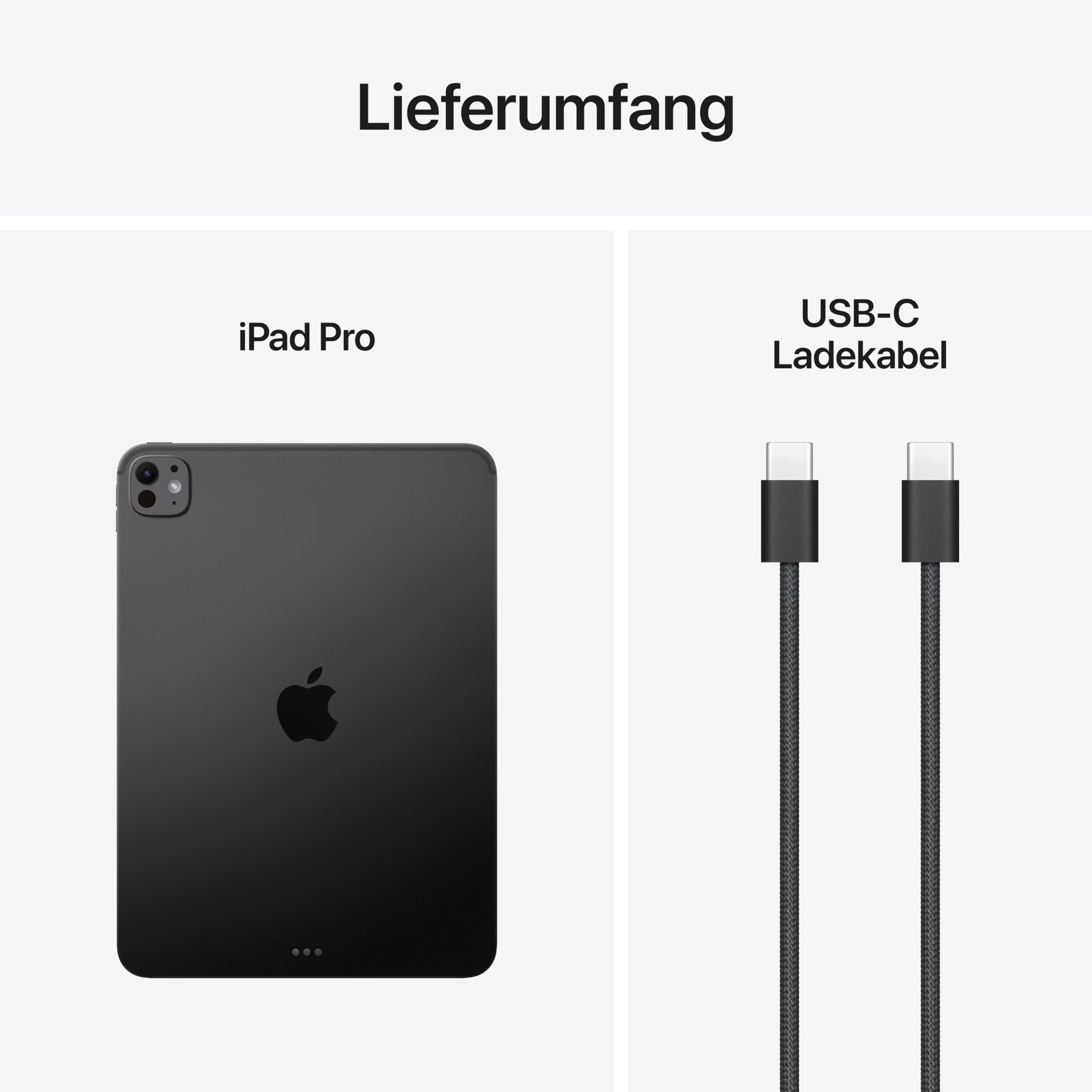 Apple iPad Pro M5 11 Zoll Tablet 1TB Space Schwarz