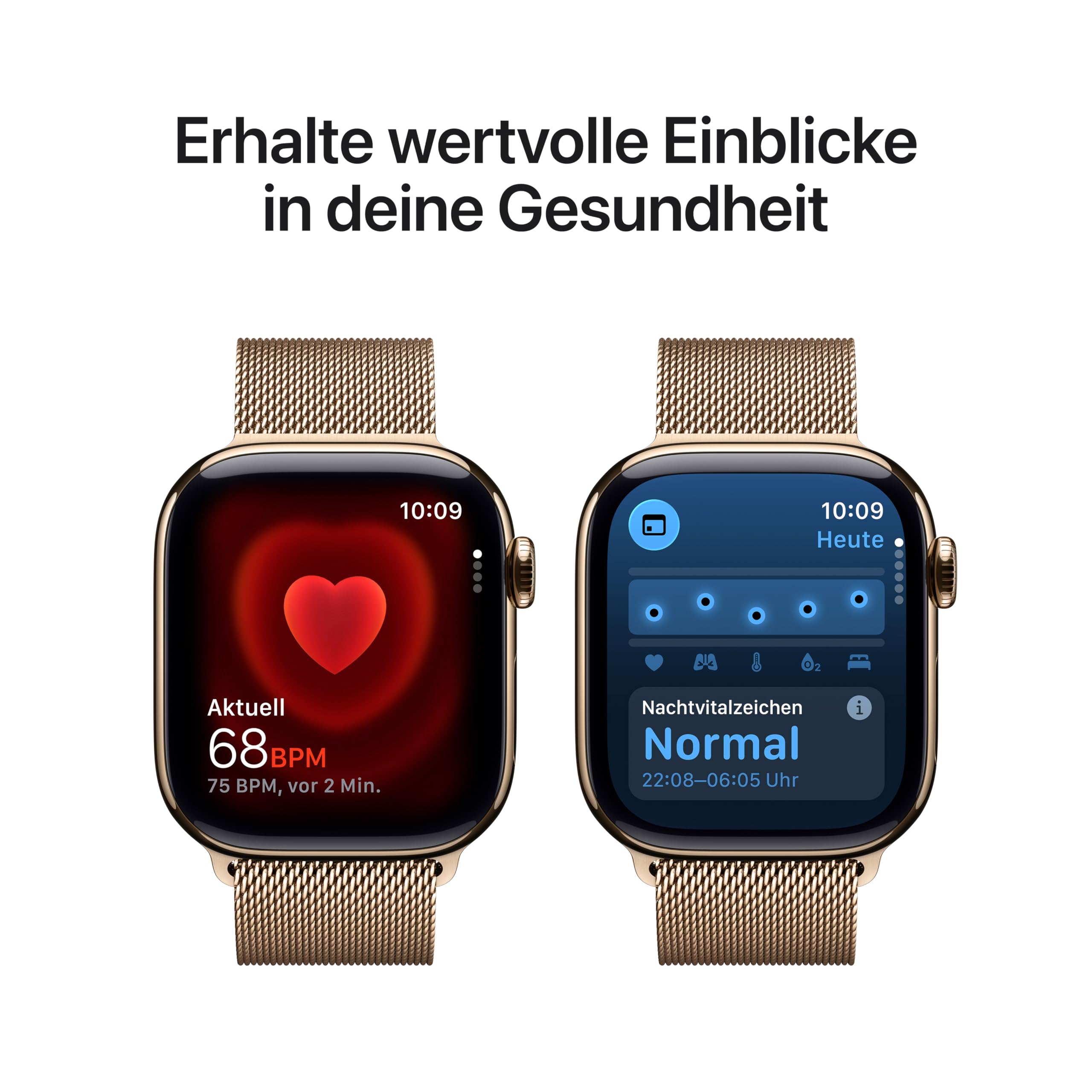 Apple Watch Series 11 GPS Cellular 42mm Titan Gold