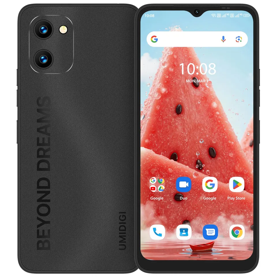 UMIDIGI G1 Smartphone 6,52 Zoll 3GB 32GB Schwarz 4G