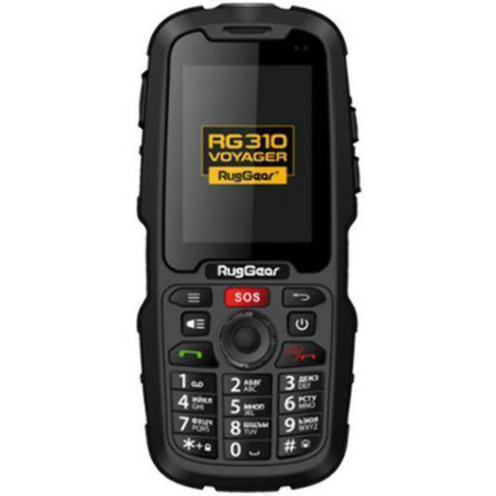 RugGear RG310 Outdoor-Handy IP68 Dual-SIM Schwarz
