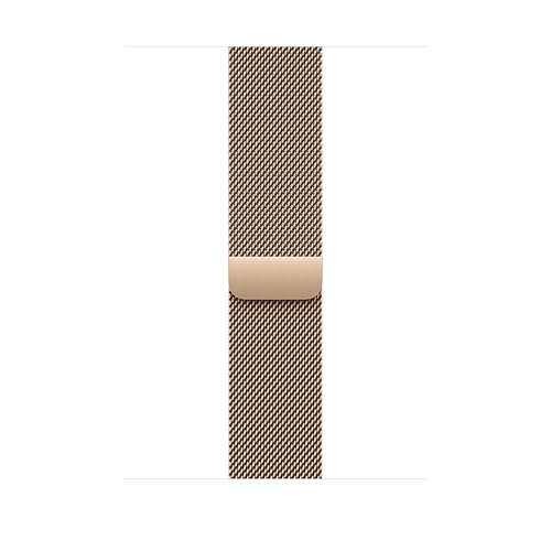 Apple Watch Milanaise Armband 46mm Gold M/L Magnet