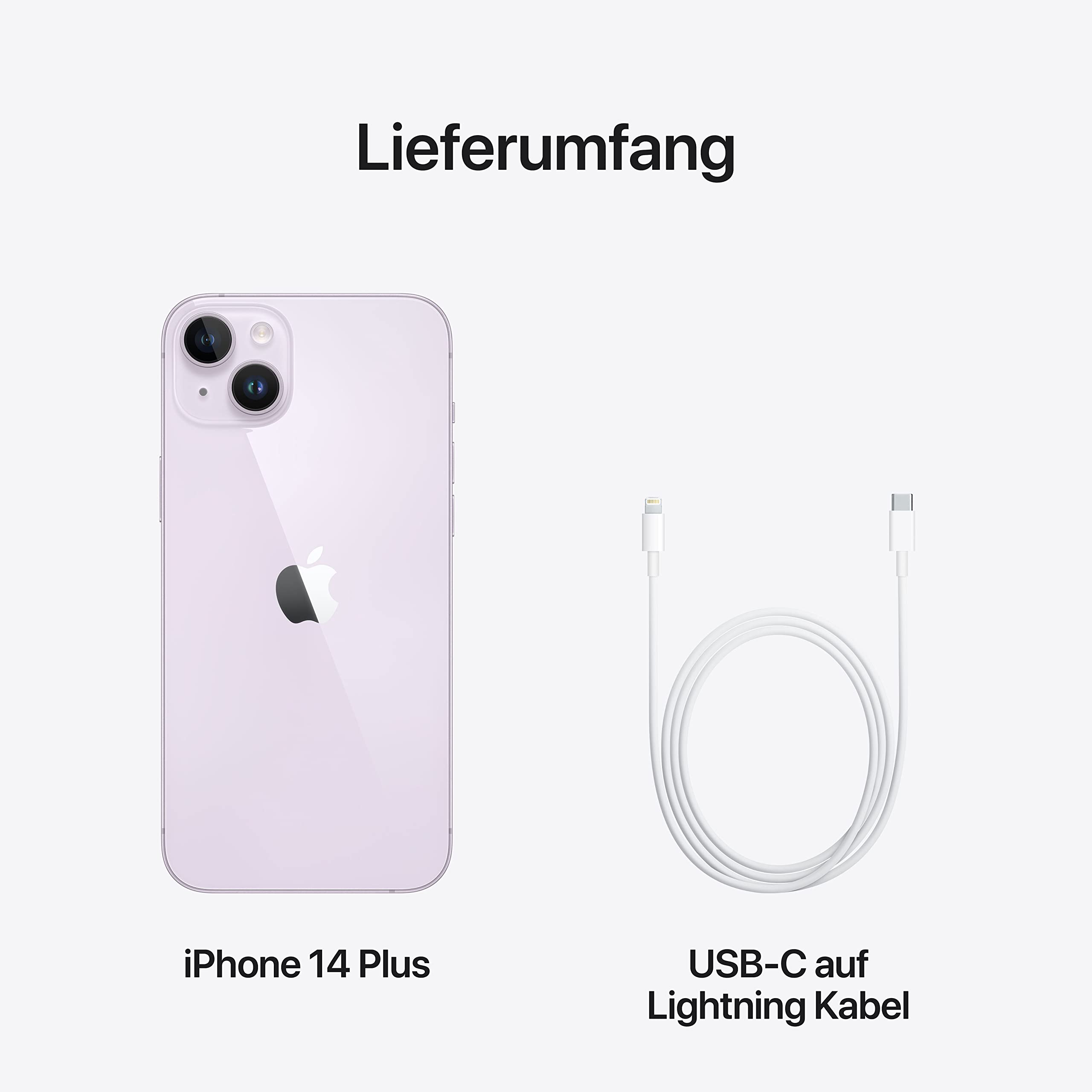 Apple iPhone 14 Plus Smartphone Violett 512 GB