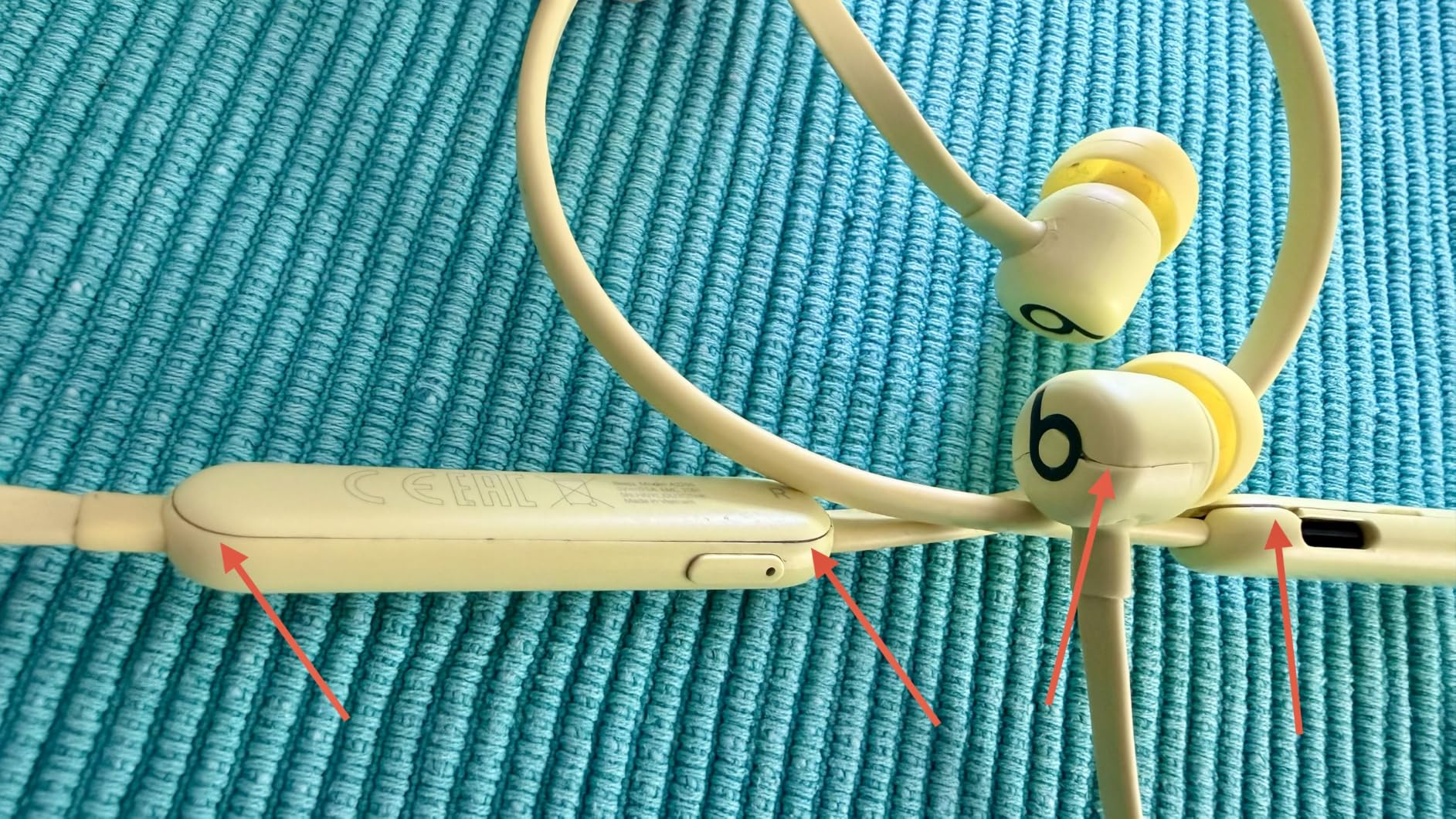 Beats Flex In-Ear Kopfhörer Bluetooth Flammenblau 12h