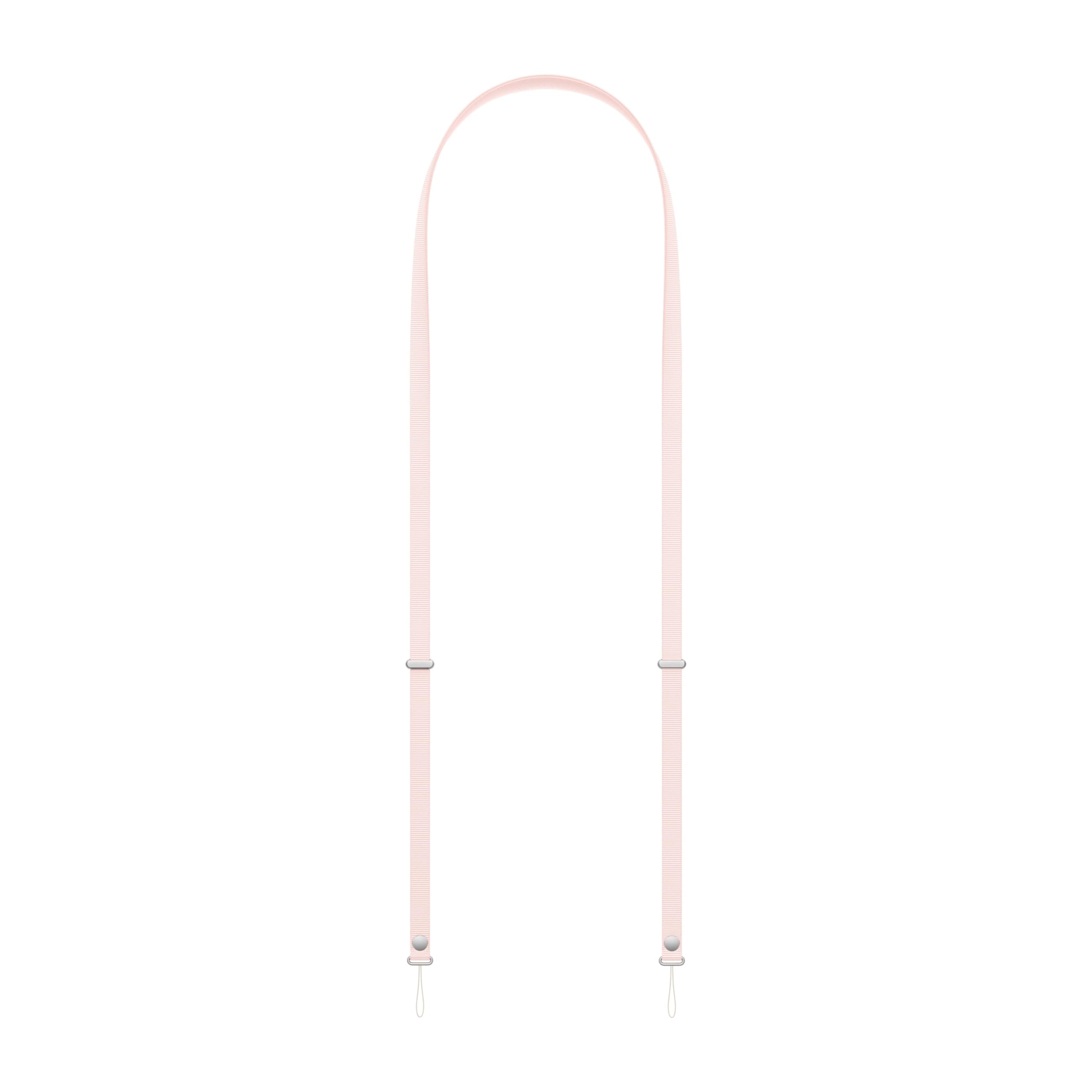 Apple Crossbody Strap Umhängeband Zartrosa verstellbar