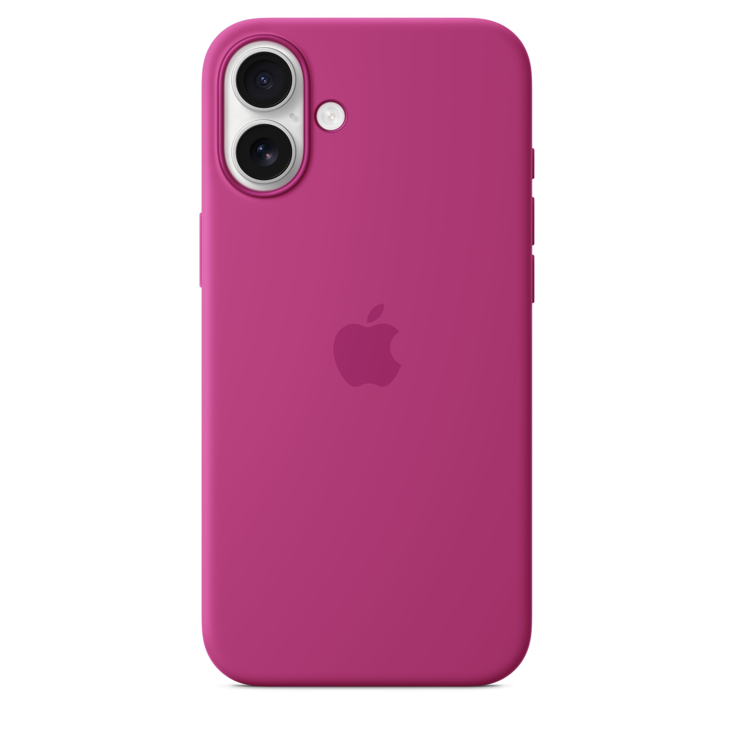 Apple iPhone 16 Plus Silikon Case MagSafe Fuchsia