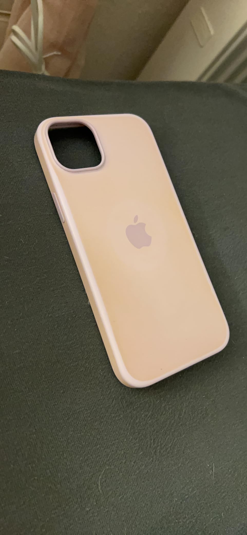 Apple iPhone 14 Plus Silikon Case Hülle Agavengrün MagSafe