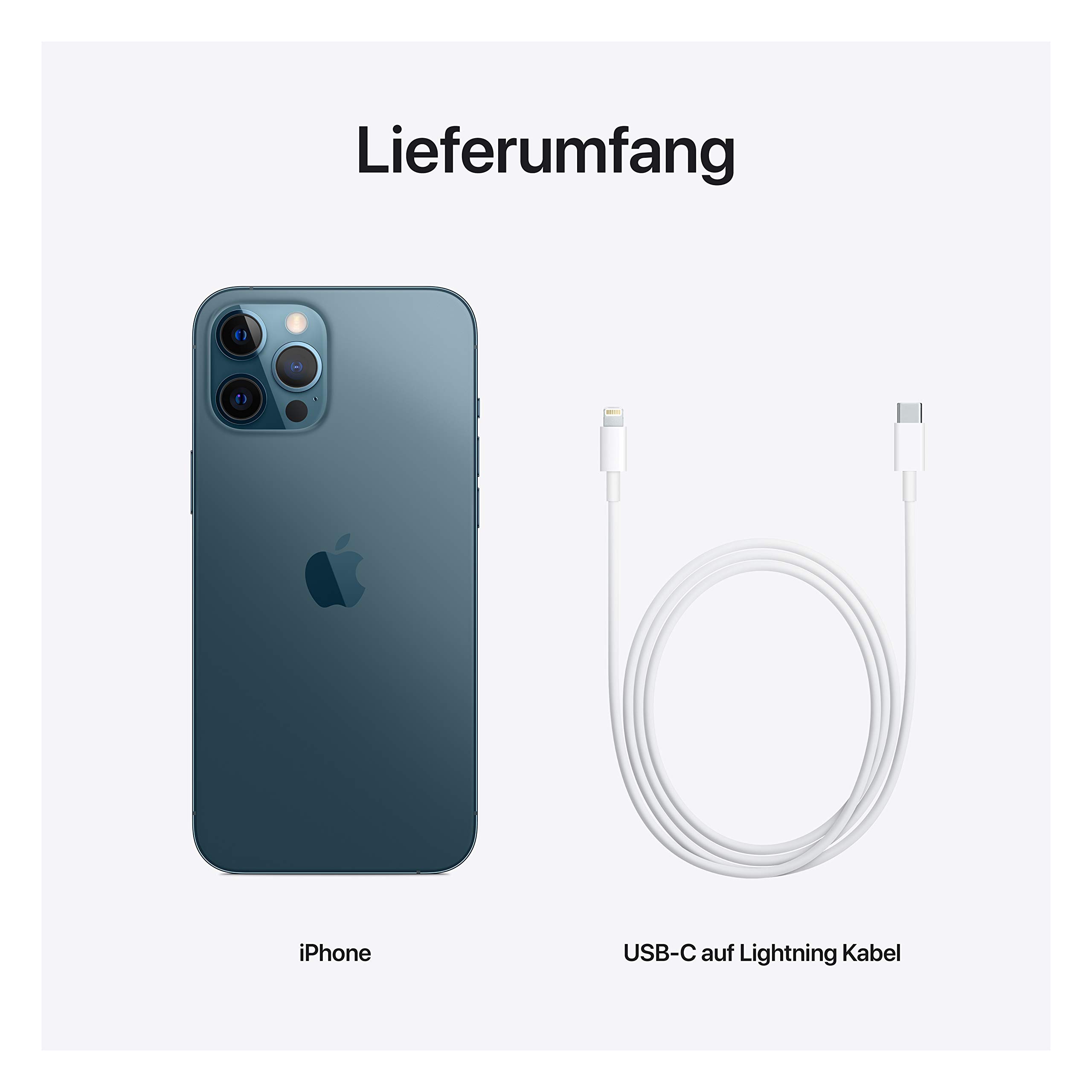 Apple iPhone 12 Pro Max Smartphone 512 GB Pazifikblau 5G