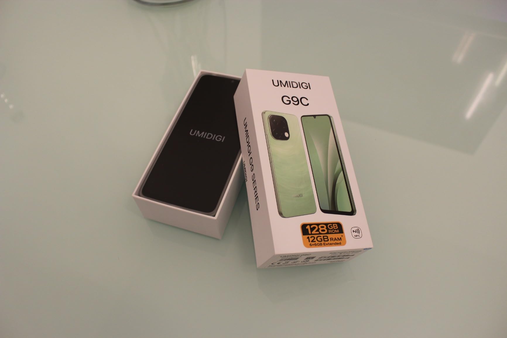 Umidigi G9C Smartphone 128GB Grün 50MP NFC