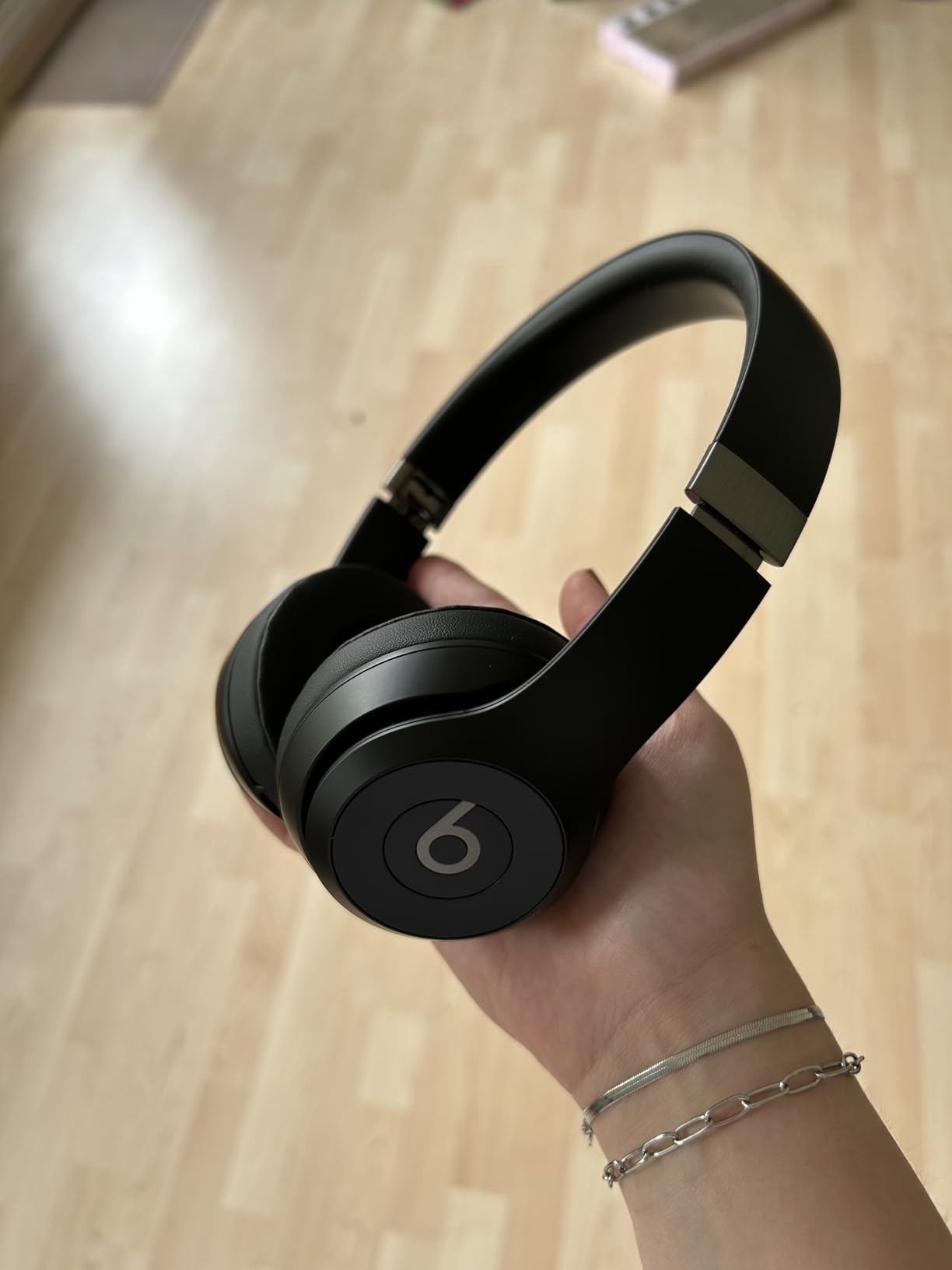 Apple Beats Solo 4 On-Ear Kopfhoerer Wolkenrosa 50h