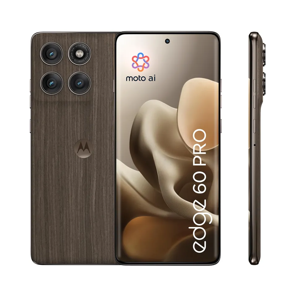 Motorola Edge 60 Pro Smartphone 12/512GB Walnut 50MP
