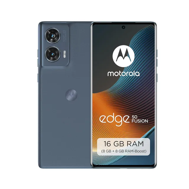 Motorola edge50 Fusion Smartphone 8/256GB Blau 50-MP
