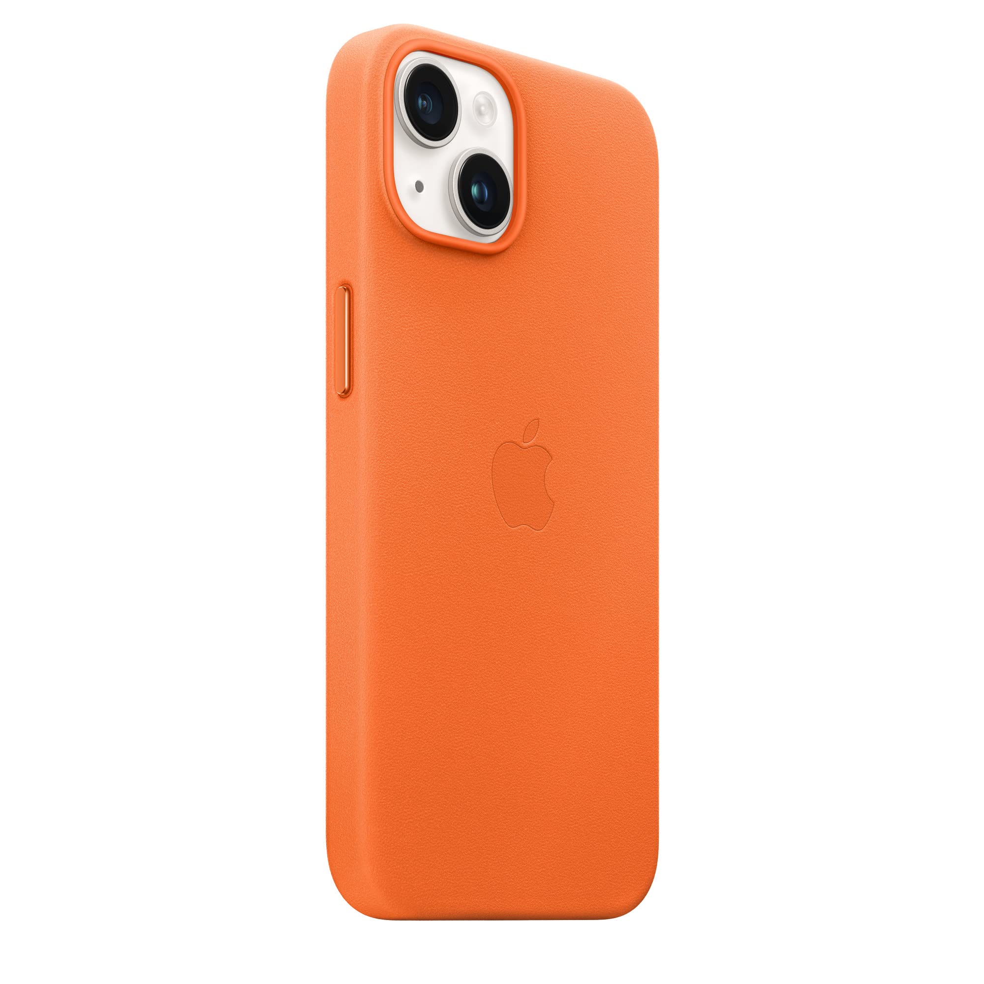 Apple iPhone 14 Plus Lederhülle MagSafe Orange
