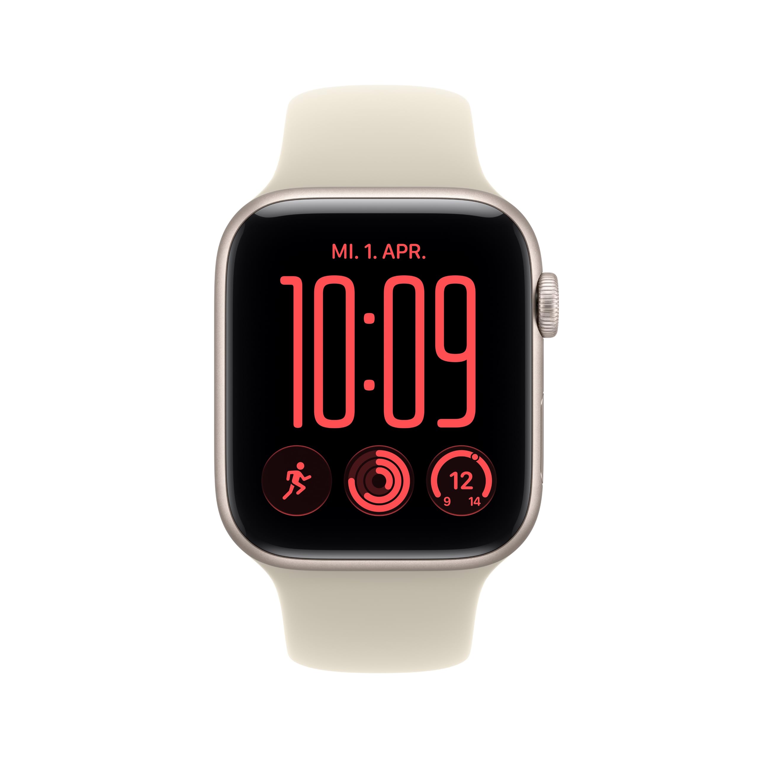 Apple Watch SE 3 GPS 44mm Smartwatch Polarstern Aluminium