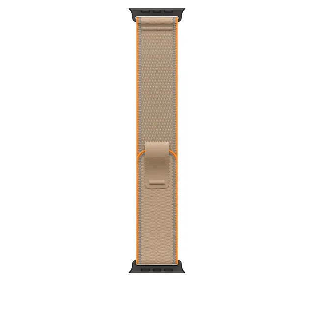 Apple Watch Trail Loop 49 mm Armband Sand M/L Nylon