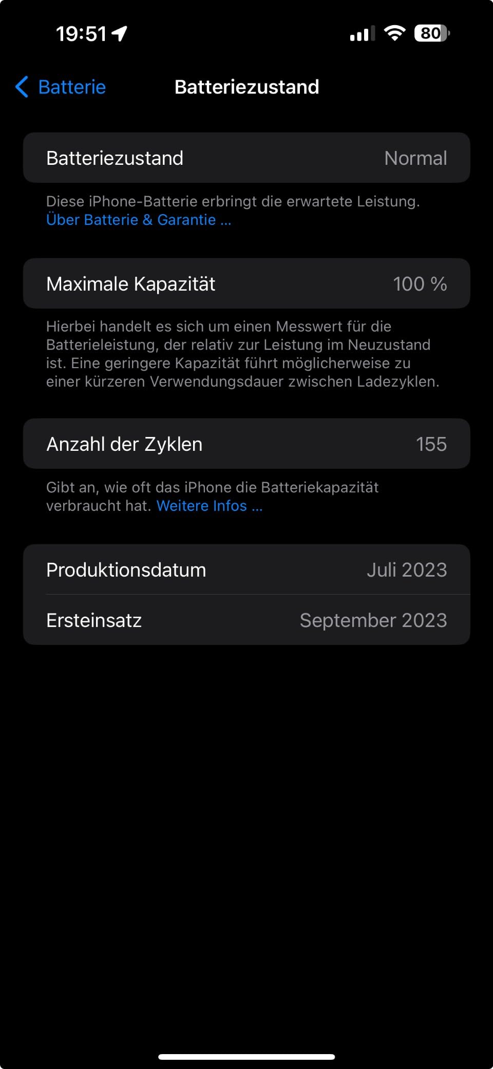Apple iPhone 15 Pro Max Smartphone 512 GB Titan Weiß