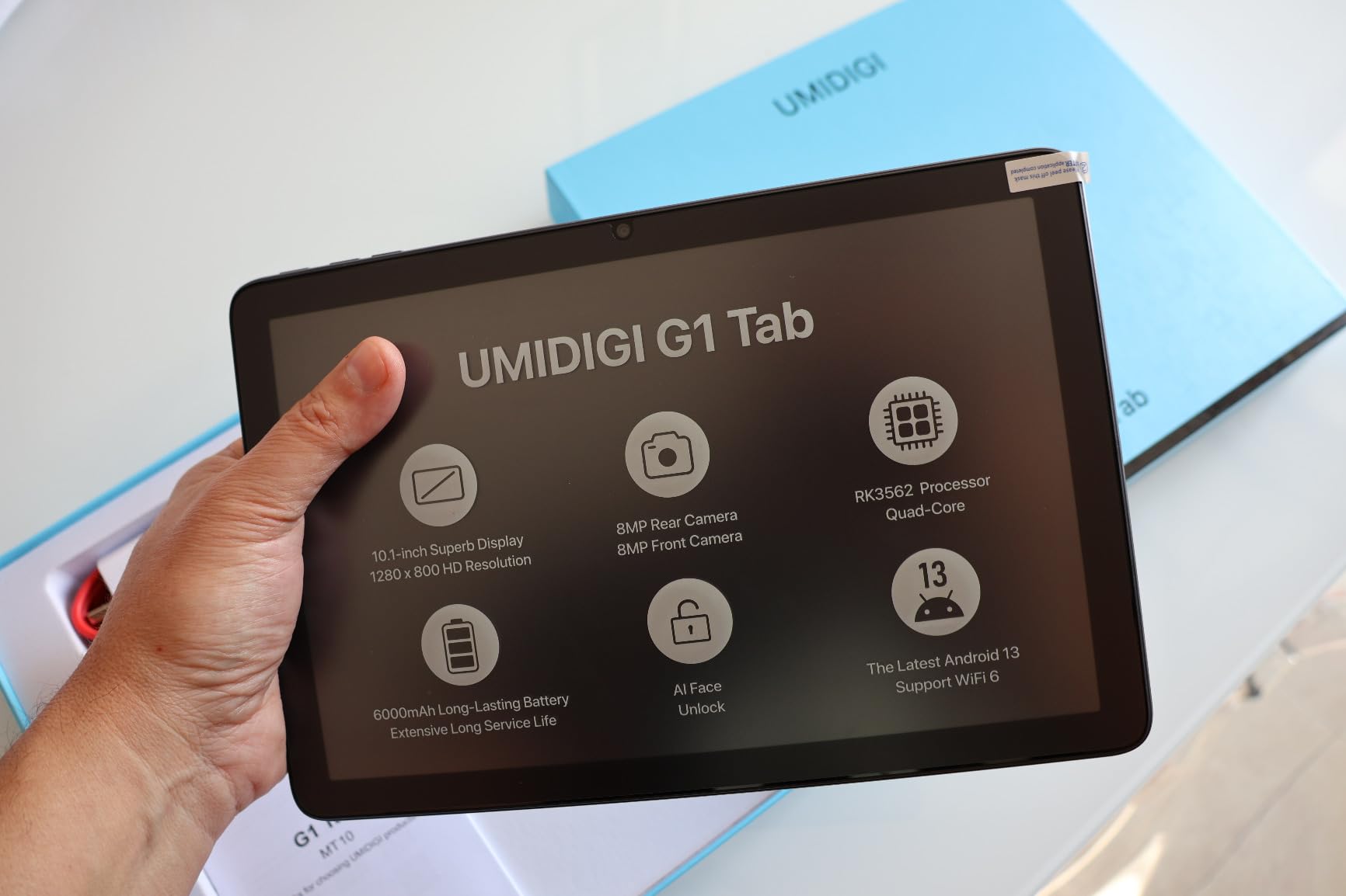 UMIDIGI G1 Tab Tablet 10,1 Zoll 64GB Grau Android 13