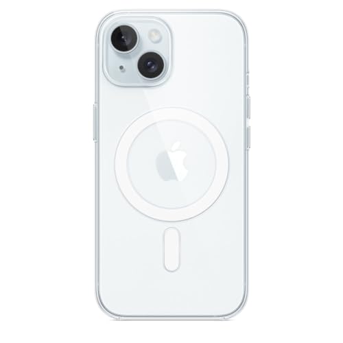 Apple iPhone 15 Clear Case MagSafe Hülle Transparent