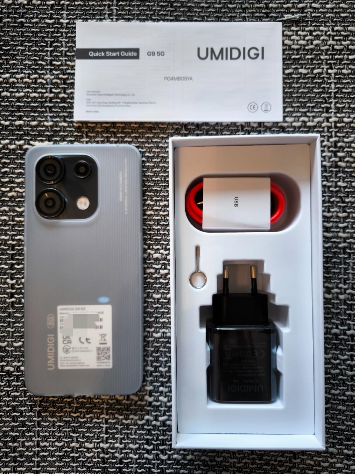 UMIDIGI G9 5G Smartphone 6,75 Zoll 12GB+128GB 50MP