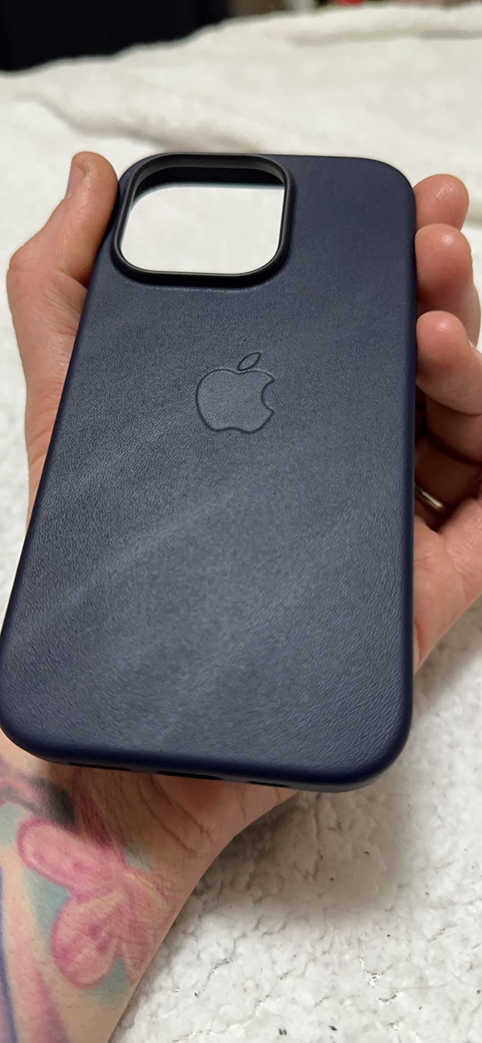 Apple iPhone 14 Pro Leder Hülle MagSafe Umbra
