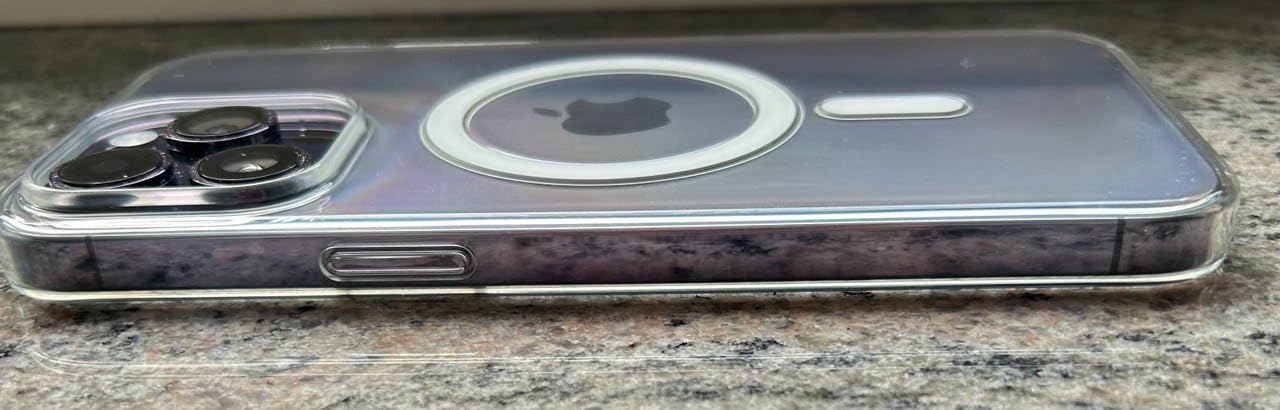 Apple iPhone 14 Pro Max Clear Case Hülle MagSafe transparent