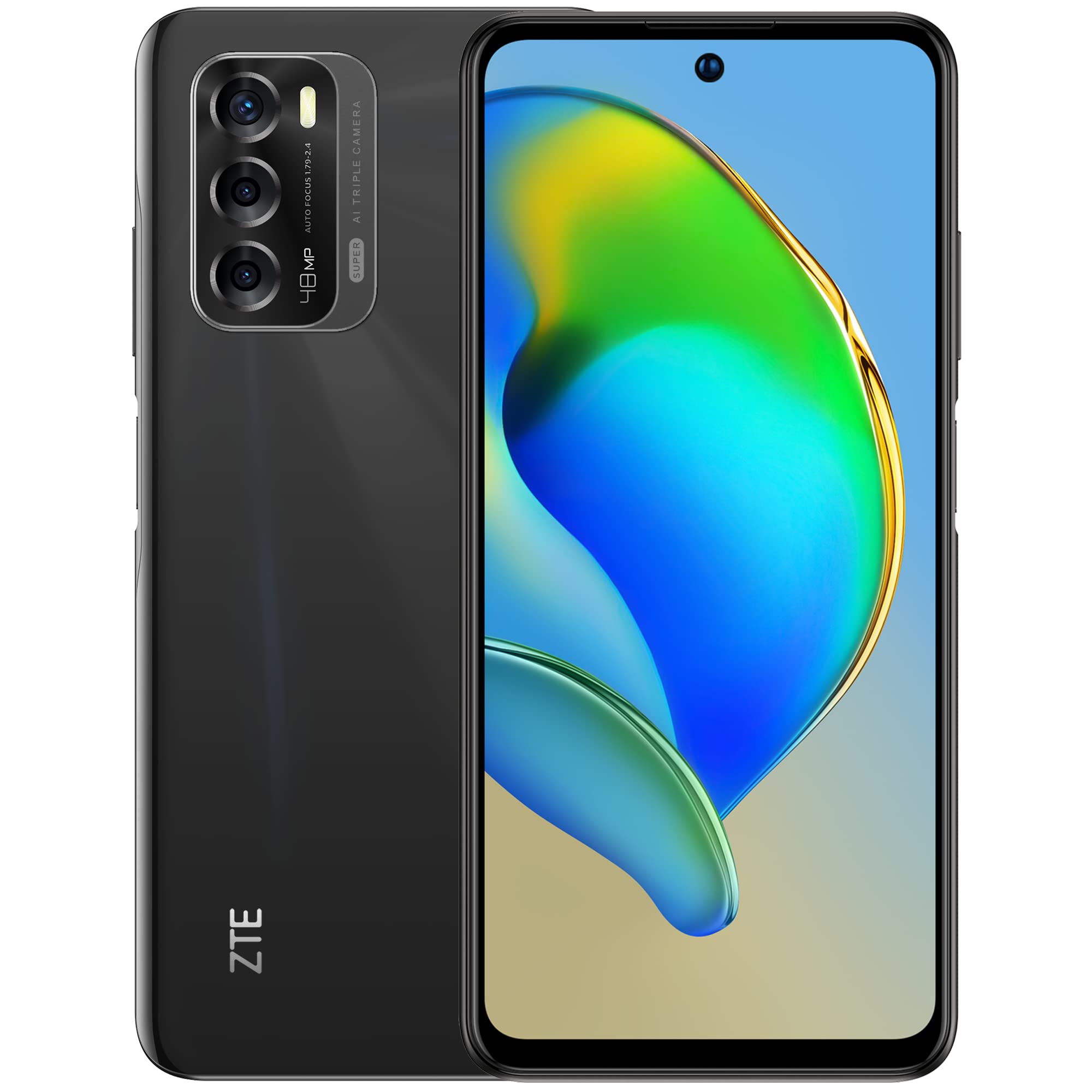 ZTE Blade V40 Smartphone schwarz 128GB 48MP