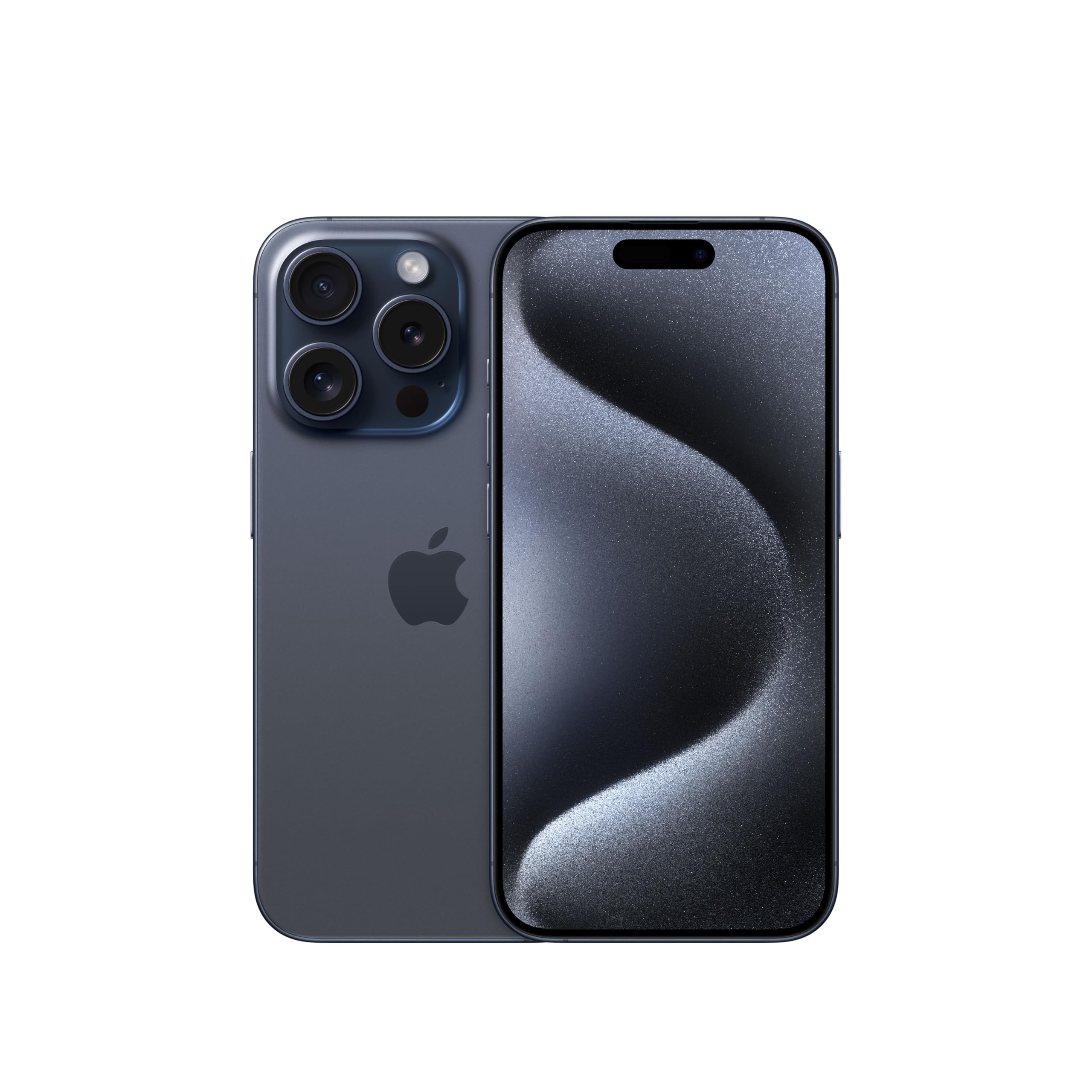Apple iPhone 15 Pro 128GB Smartphone Titan Blau