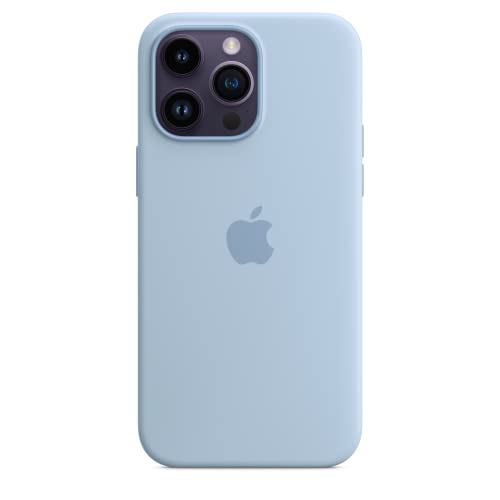 Apple iPhone 14 Pro Max Silikon Hülle mit MagSafe Himmel