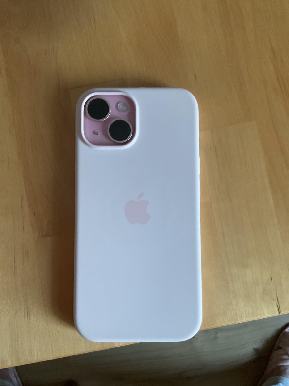Apple iPhone 15 Silikon Hülle MagSafe Sturmblau Schutzhülle