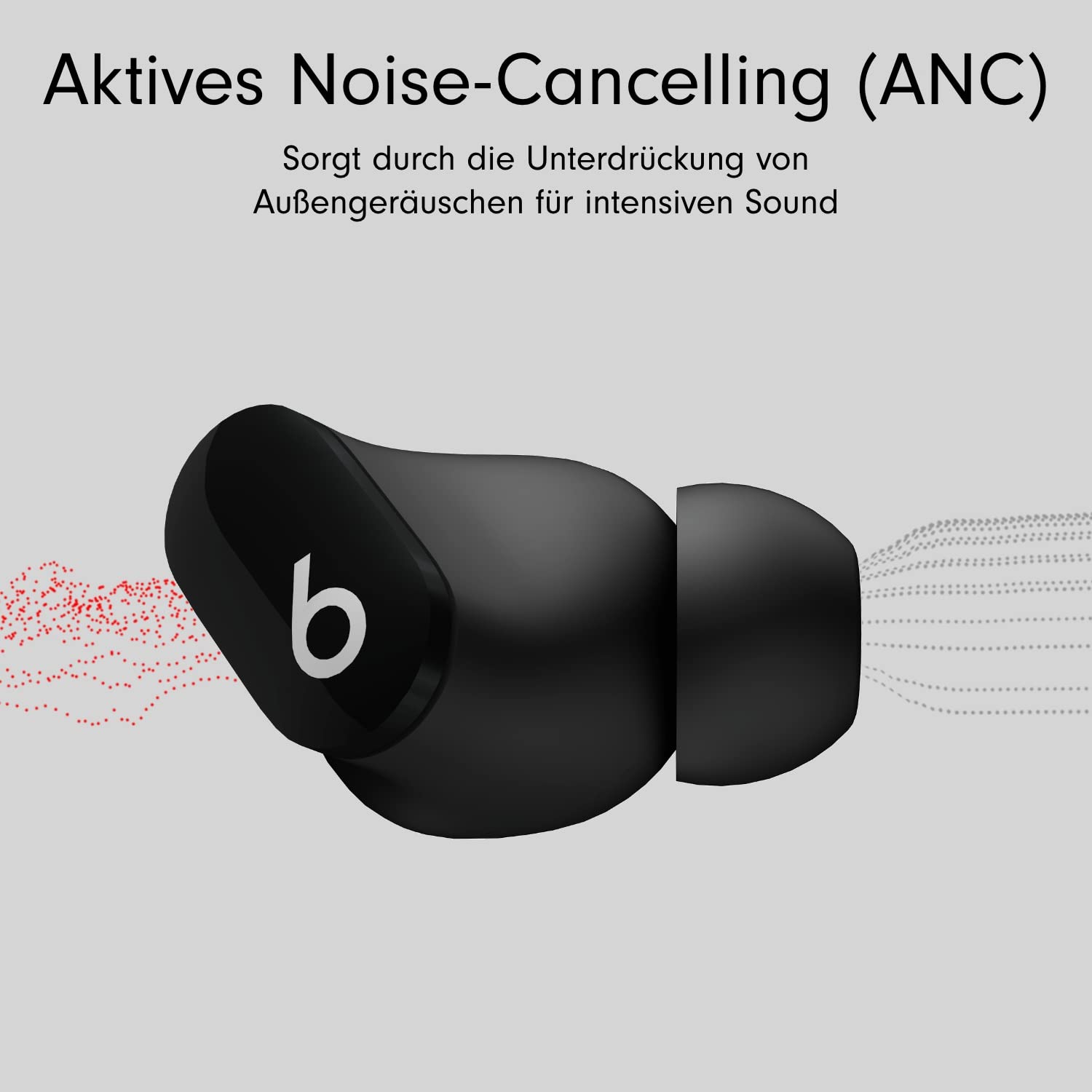 Beats Studio Buds In-Ear Kopfhörer Schwarz Noise-Cancelling