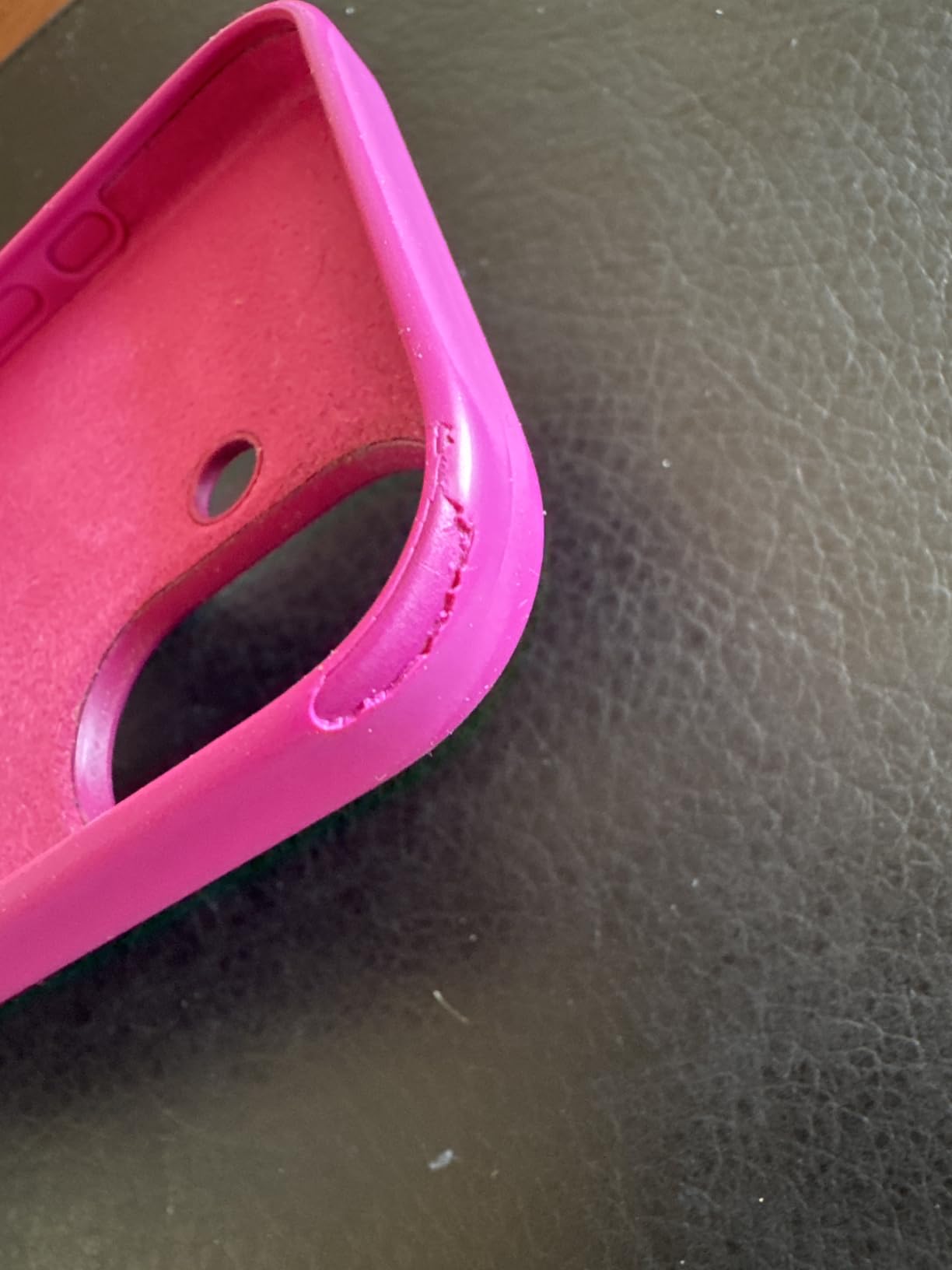 Apple iPhone 16 Silikon Case Hülle Fuchsia MagSafe