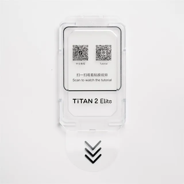 Unihertz Titan 2 Elite Panzerglas Displayschutz 2er Set