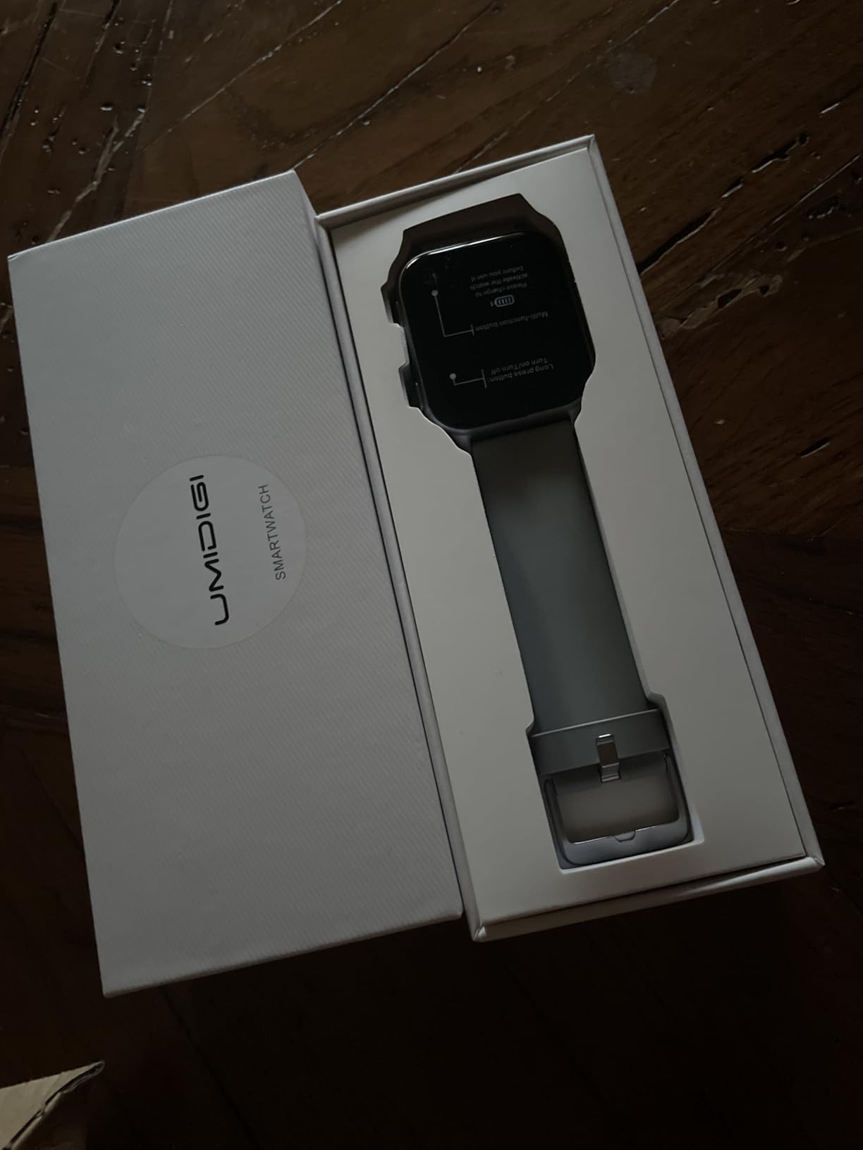UMIDIGI Uwatch 5S Smartwatch Schwarz 1,7 Zoll 5ATM